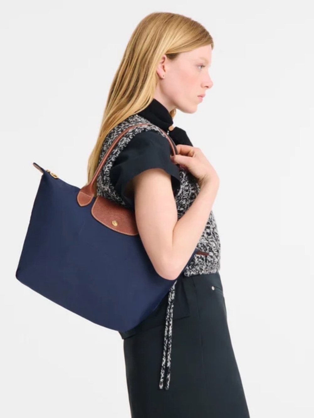 Longchamp Le Pliage Original M Tote Bag - Picture 14 of 14